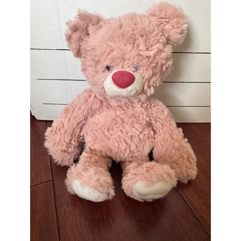 Demdaco Big Sister Pink Teddy Bear 8 inch Plush Stuffed Animal Toy
